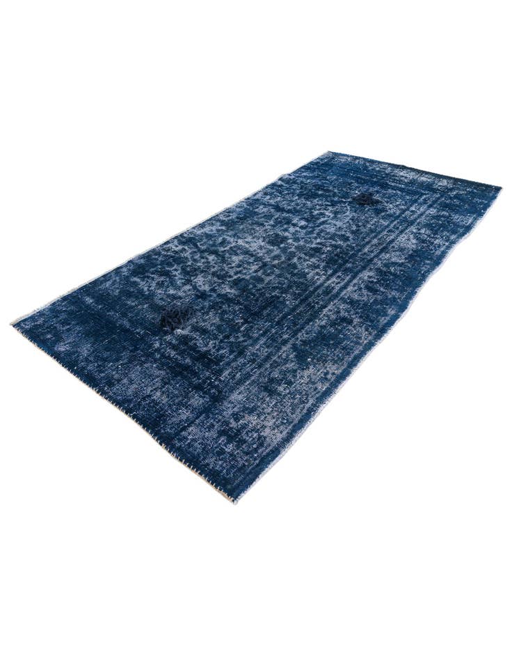 Detail image of 4' 3 x 8' 7 Hand Knotted Ultra Vintage Persian Wool Runner Rug
