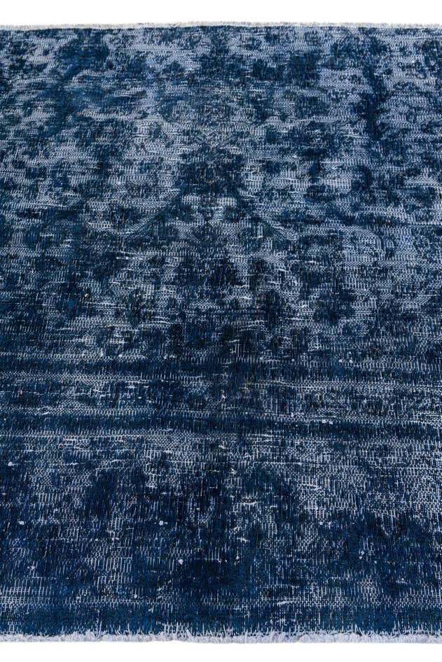 Detail image of 4' 3 x 8' 7 Hand Knotted Ultra Vintage Persian Wool Runner Rug