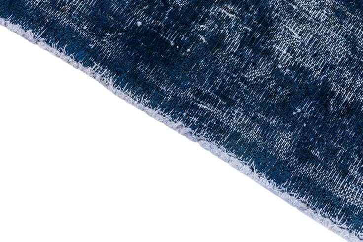 Detail image of 4' 3 x 8' 7 Hand Knotted Ultra Vintage Persian Wool Runner Rug
