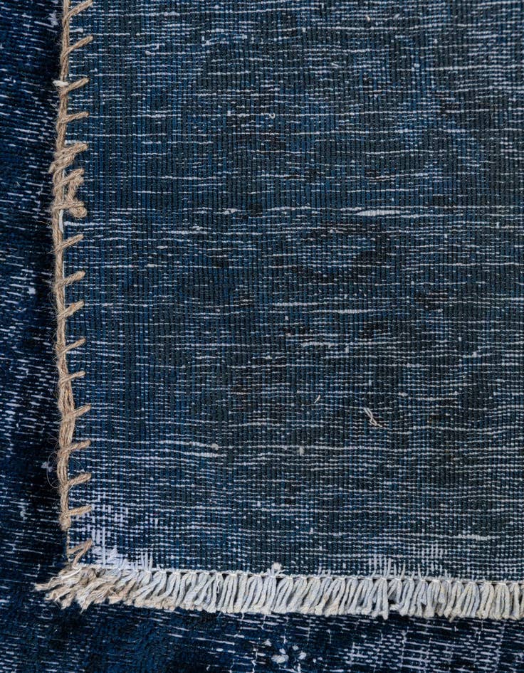 Detail image of 4' 3 x 8' 7  Hand Knotted Ultra Vintage Persian Wool Runner Rug