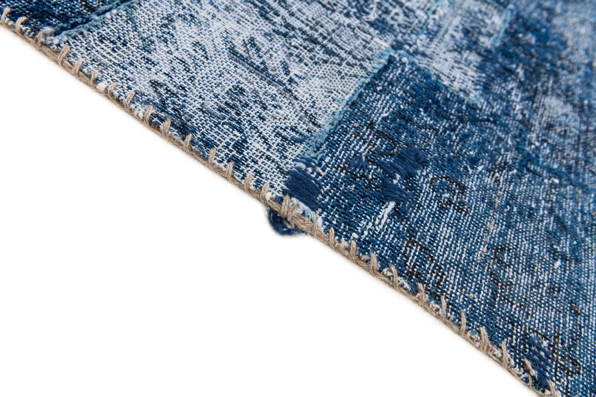 4' 10 x 9' 8 Hand Knotted Ultra Vintage Persian Wool Runner Rug