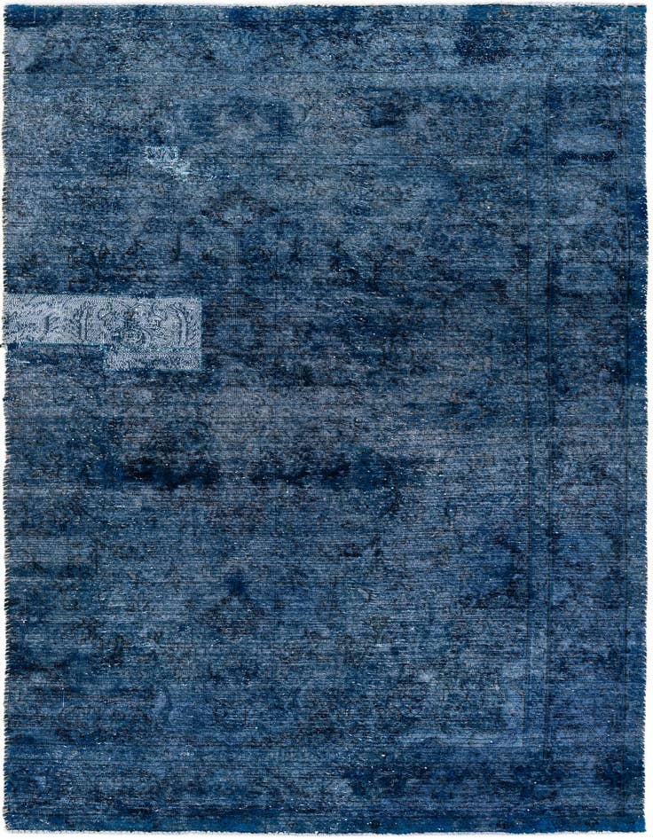 Detail image of 4' 10 x 9' 8 Hand Knotted Ultra Vintage Persian Wool Runner Rug
