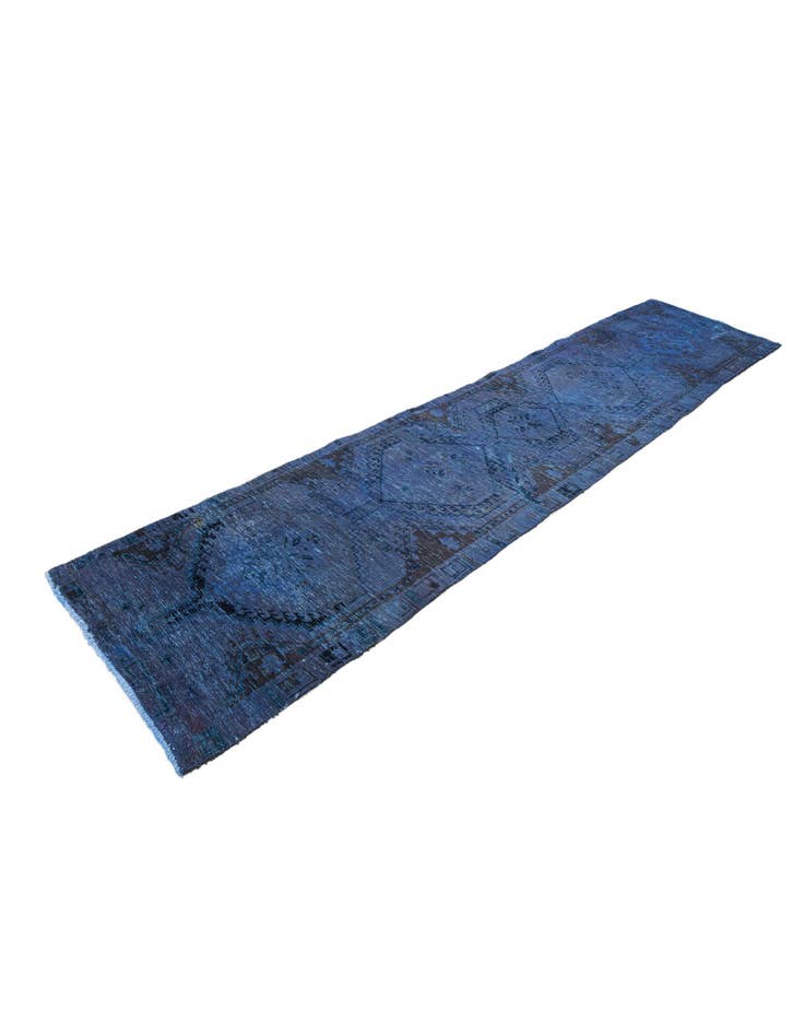 Detail image of 2' 6 x 11'  Hand Knotted Ultra Vintage Persian Wool Runner Rug