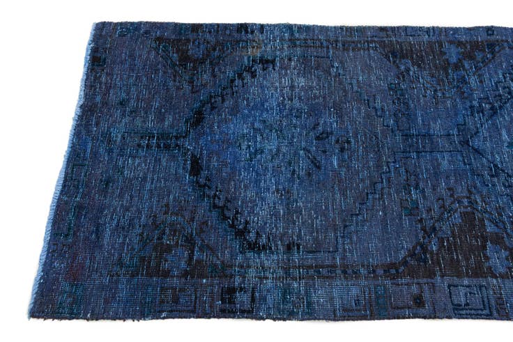 Detail image of 2' 6 x 11' Hand Knotted Ultra Vintage Persian Wool Runner Rug