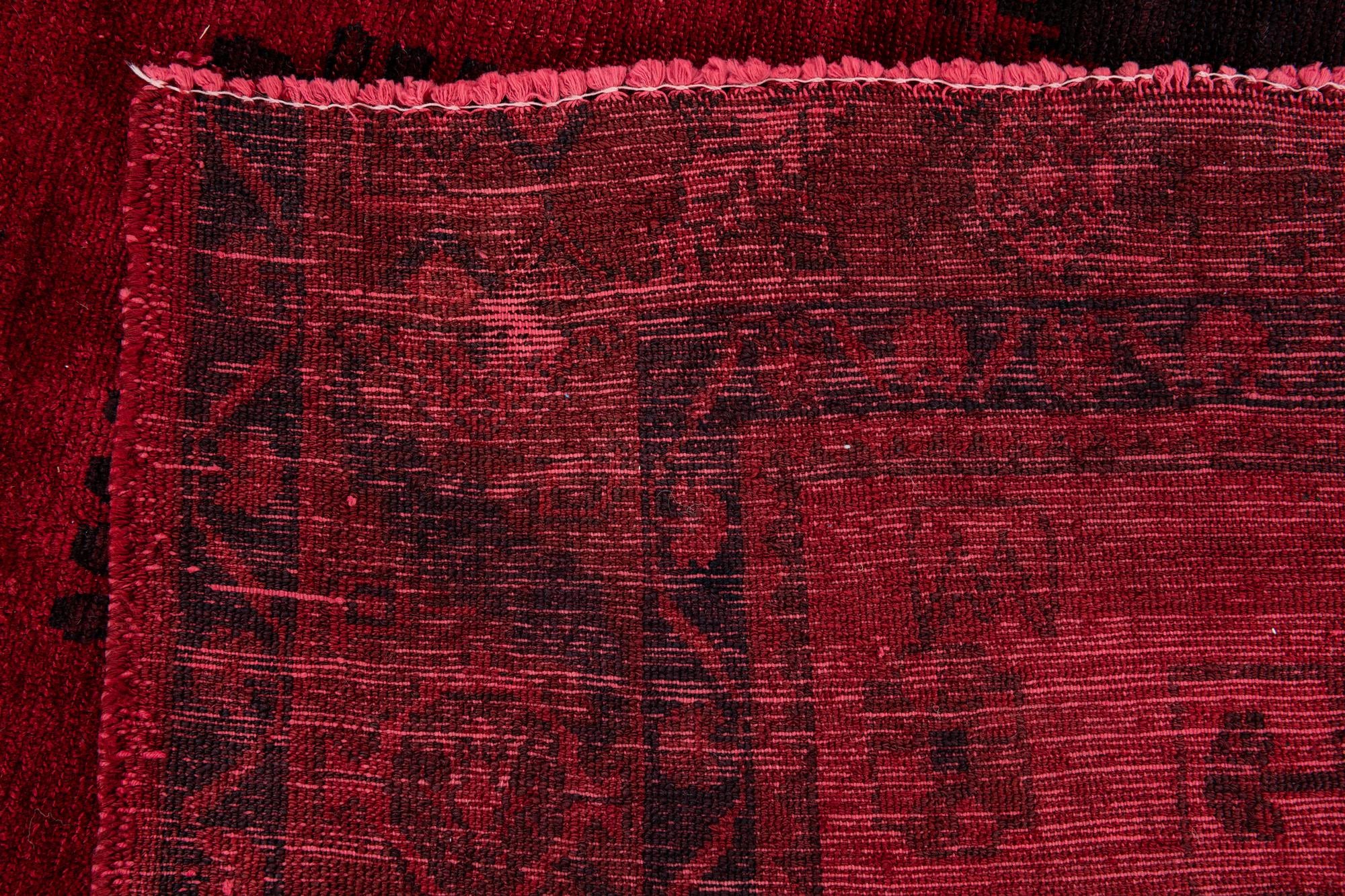 5' 5 x 10' 8 Hand Knotted Ultra Vintage Persian Wool Runner Rug