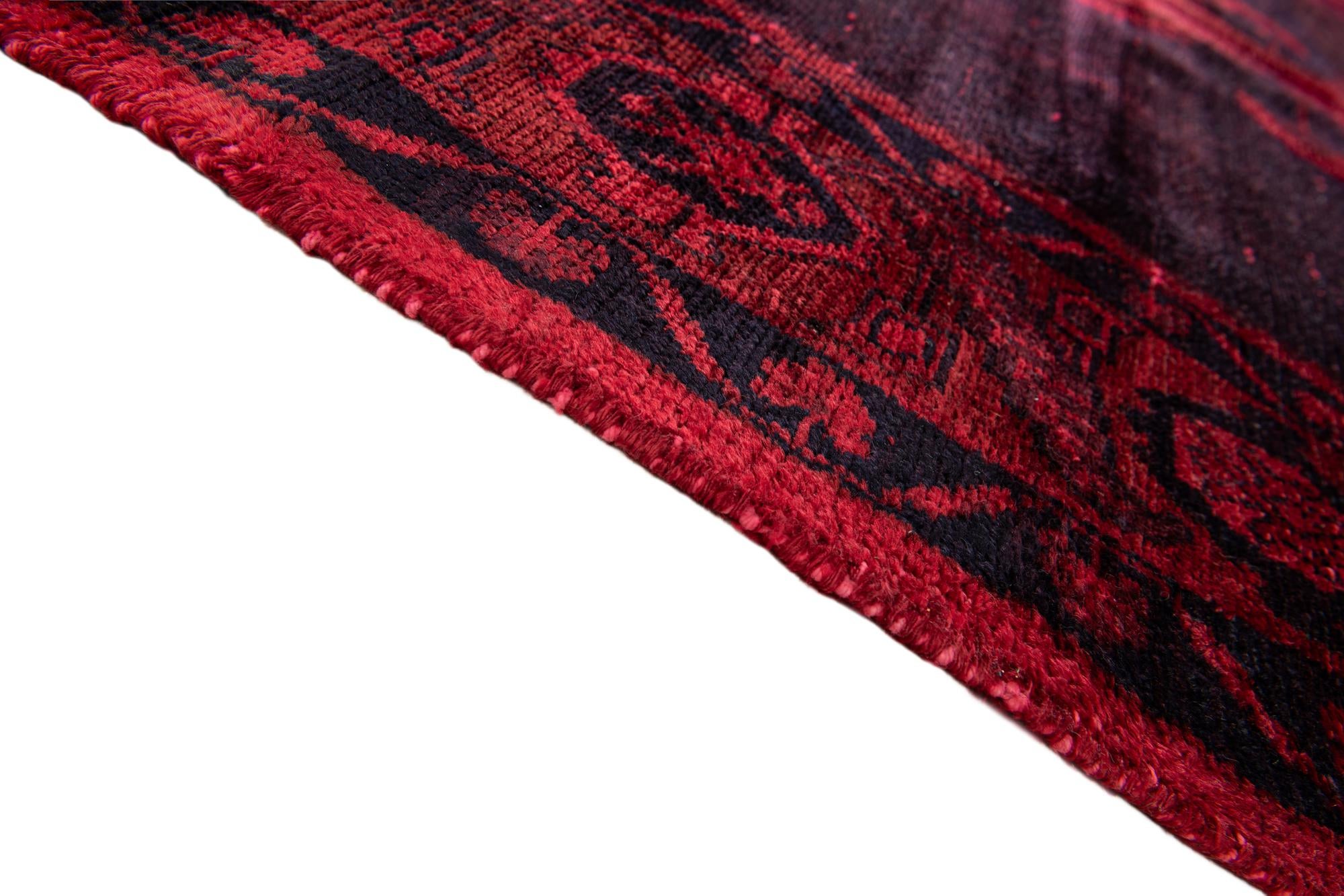 5' 5 x 10' 8 Hand Knotted Ultra Vintage Persian Wool Runner Rug