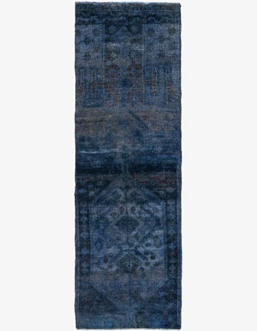 2' 6 x 8' 9 Hand Knotted Ultra Vintage Persian Wool Runner Rug