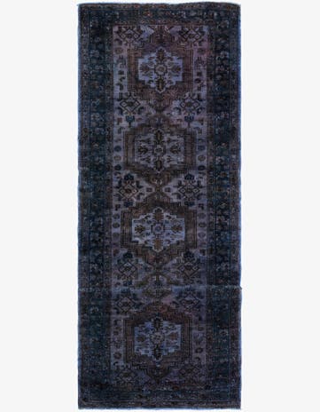 3' 6 x 8' 10 Hand Knotted Ultra Vintage Persian Wool Runner Rug