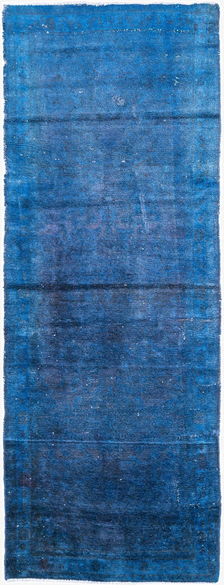 3' x 8' 1  Hand Knotted Ultra Vintage Persian Wool Runner Rug