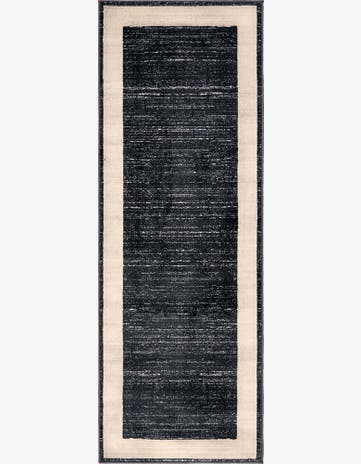 Jill Zarin Navy Blue Uptown Yorkville Runner Rug