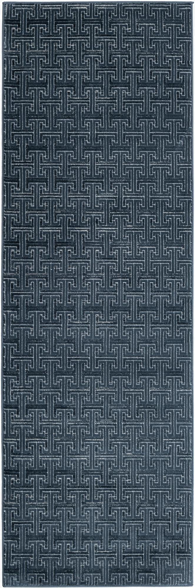 2' 7 x 8' Uptown Park Avenue Runner Rug
