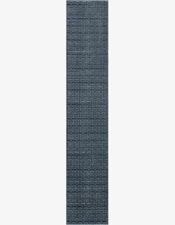 Navy Blue Uptown Park Avenue Runner Rug
