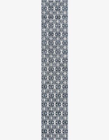 Navy Blue Uptown Fifth Avenue Runner Rug