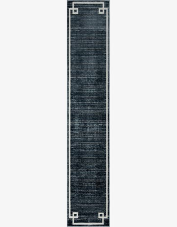 Navy Blue Uptown Lenox Hill Runner Rug