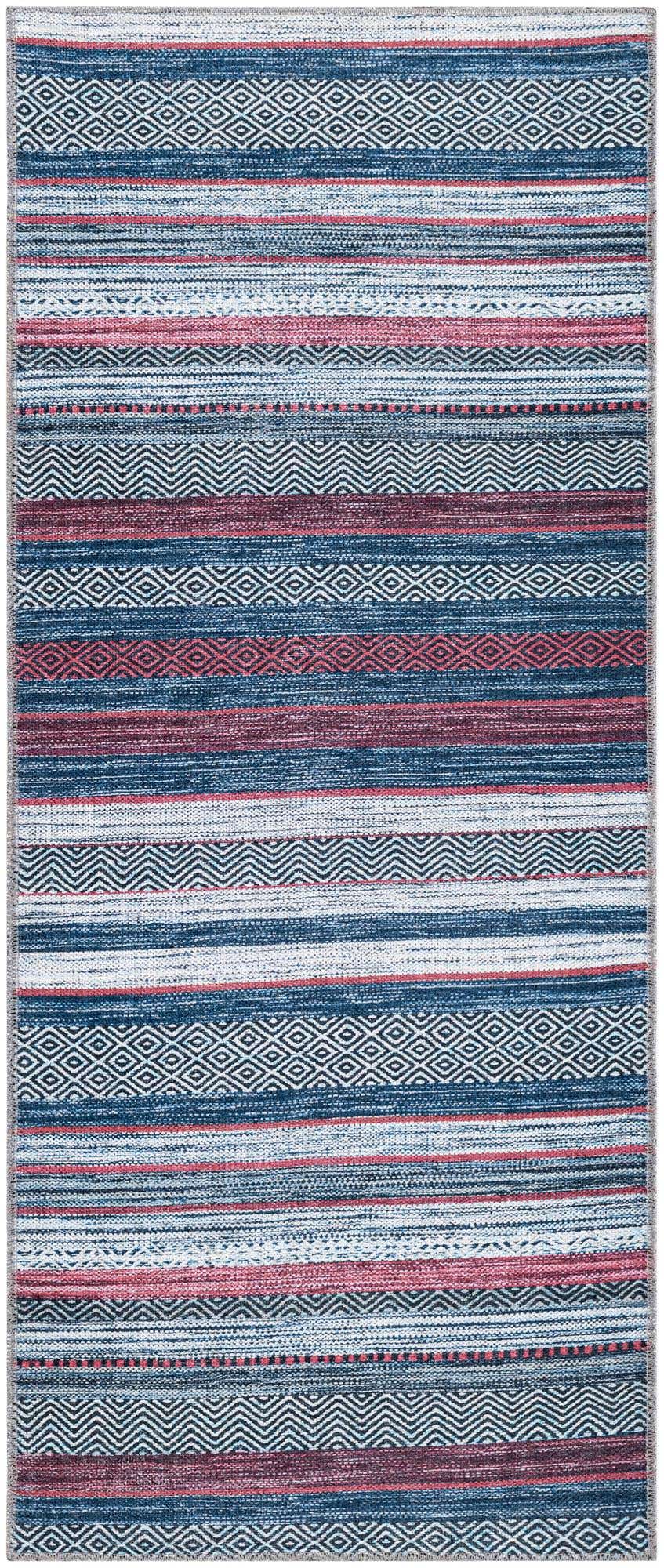 2' x 5' Washable Yara Runner Rug