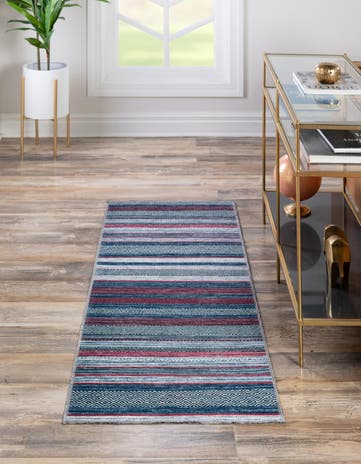 2' x 5' Washable Yara Runner Rug