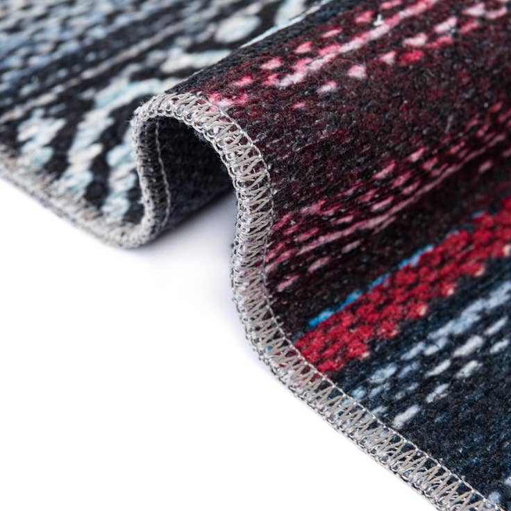 Detail image of 2' x 5' Washable Yara Runner Rug