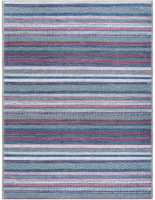 Detail image of 2' 7 x 10' Washable Yara Runner Rug