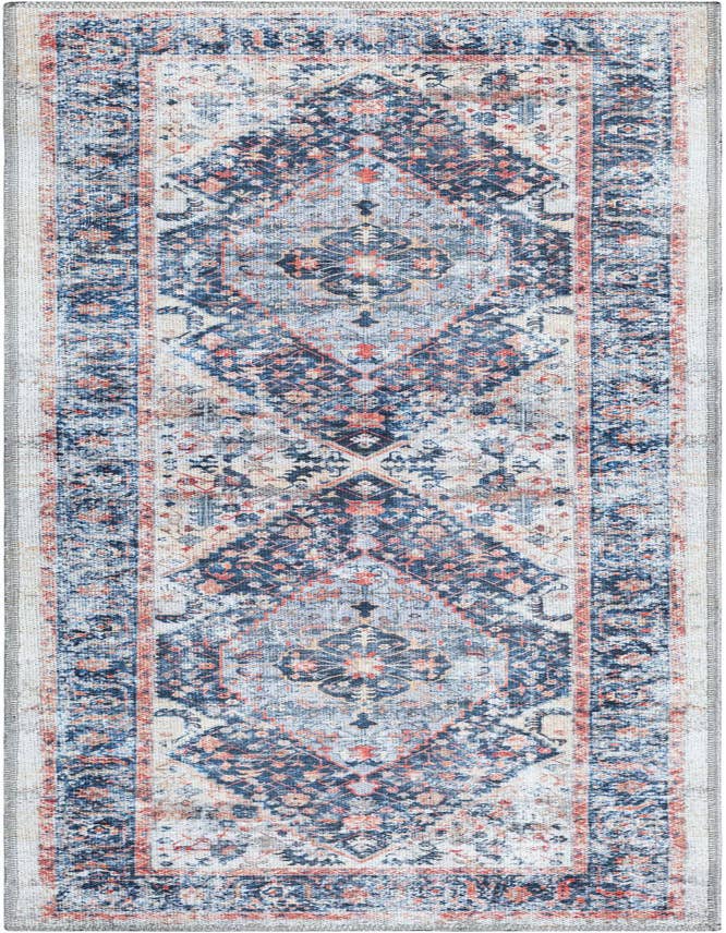 Detail image of 2' x 6' Washable Yara Runner Rug