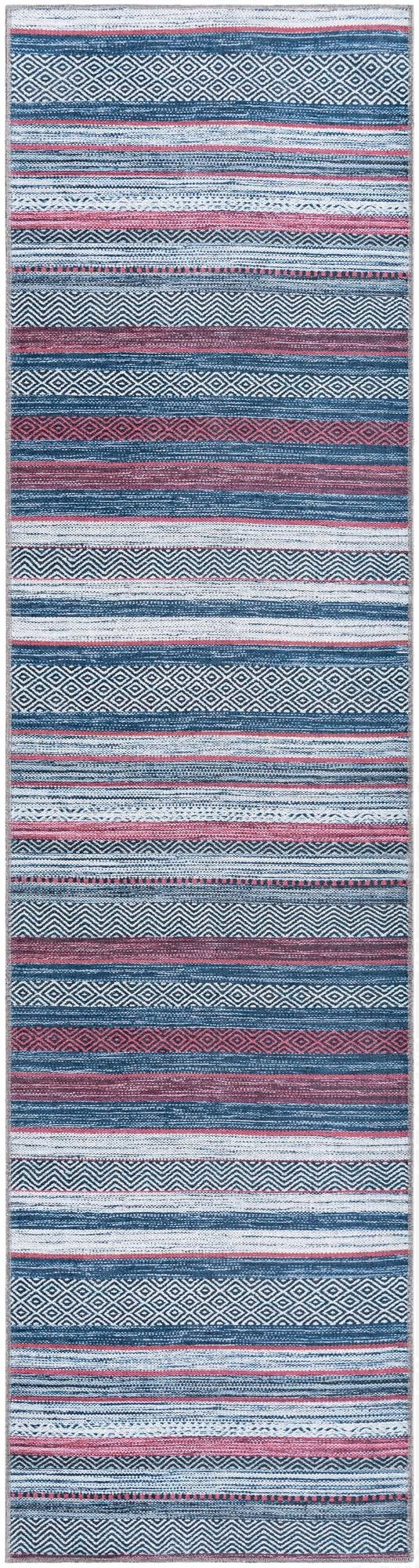 2' 7 x 10'  Washable Yara Runner Rug