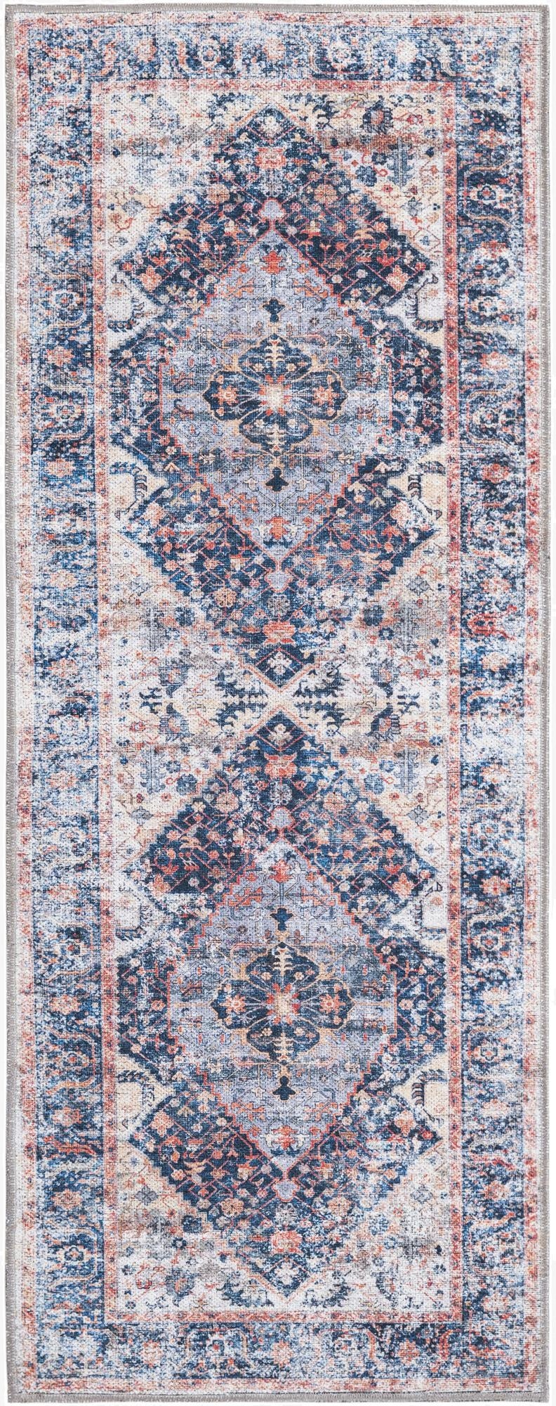 Primary image 2' x 5'  Washable Yara Runner Rug