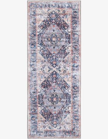 2' x 5' Washable Yara Runner Rug