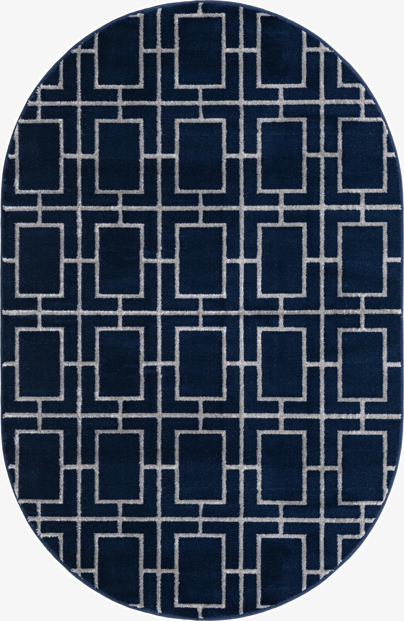 5' 3 x 8'  Marilyn Monroe&trade; Glam Deco Oval Rug