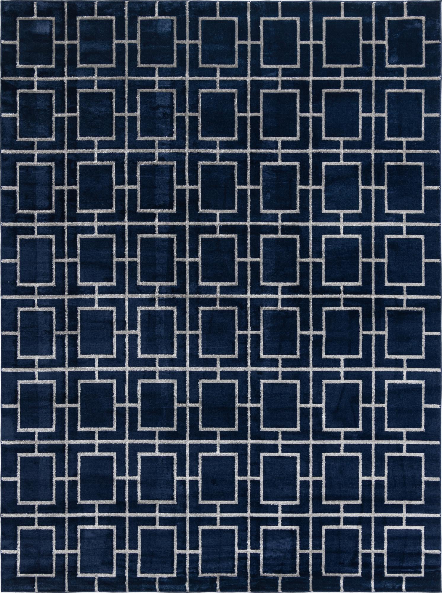 Rug Navy Blue Silver Swatch link