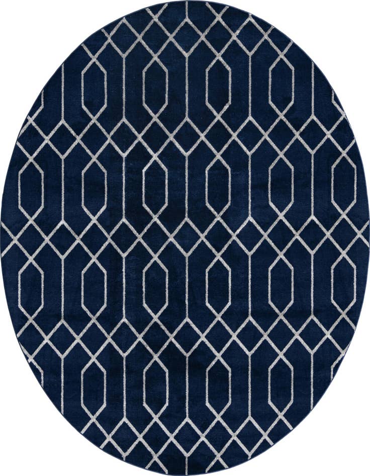 Detail image of 7' 10 x 7' 10 Marilyn Monroe™ Glam Trellis Round Rug