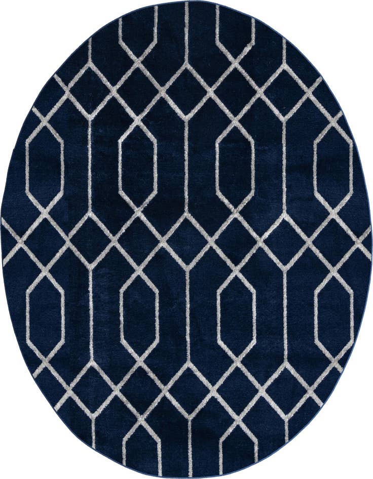 Detail image of 3' x 3' Marilyn Monroe™ Glam Trellis Round Rug