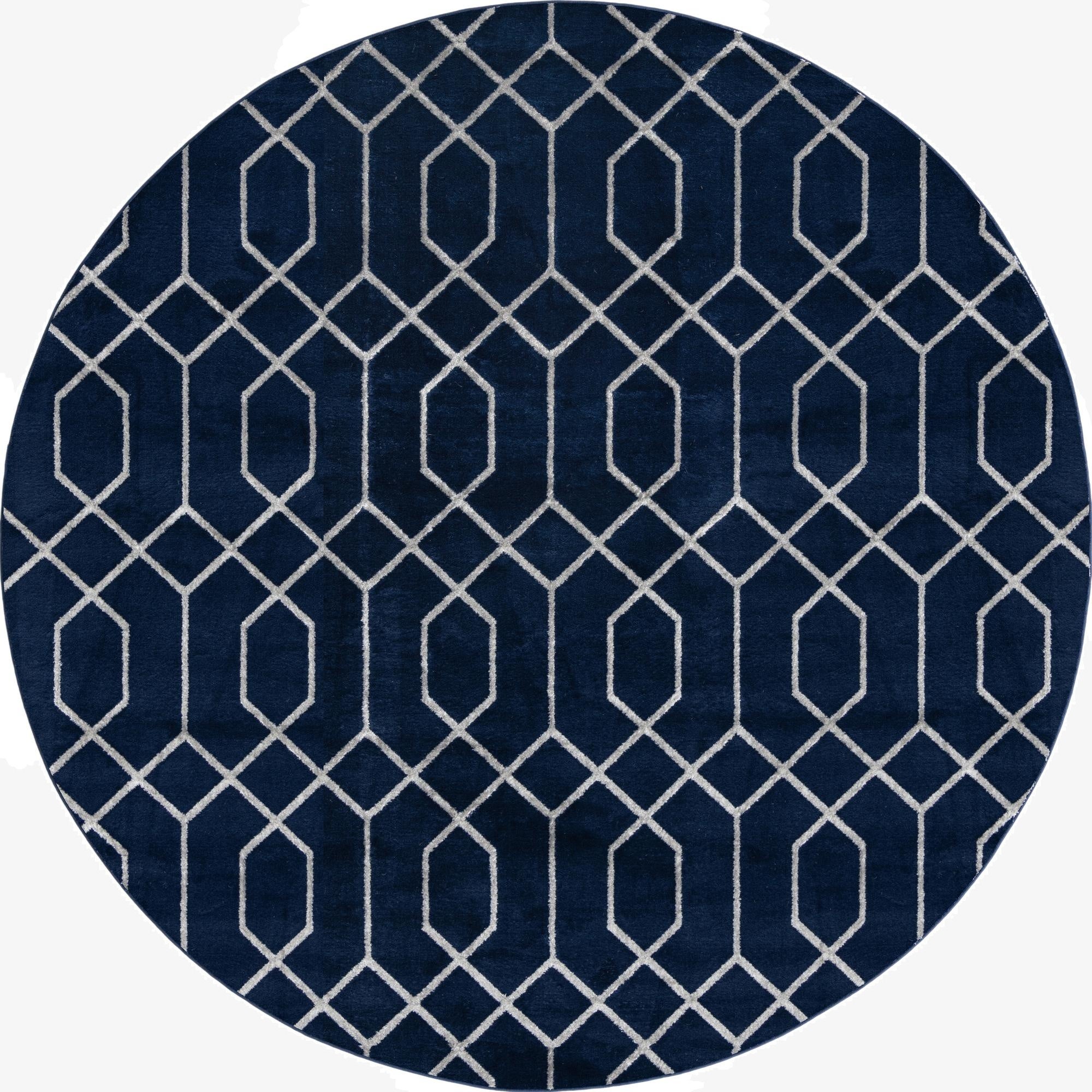 Primary image 7' 10 x 7' 10  Marilyn Monroe&trade; Glam Trellis Round Rug