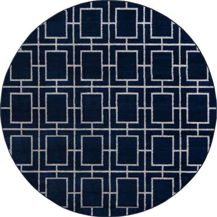 7' 10 x 7' 10 Marilyn Monroe™ Glam Deco Round Rug