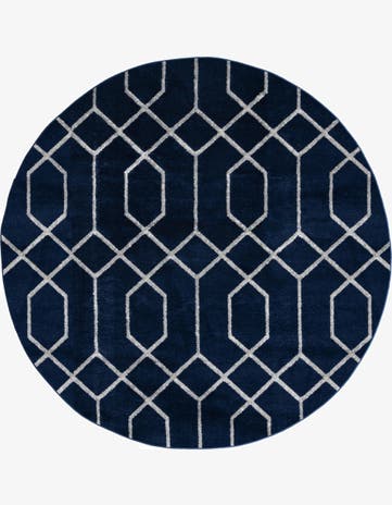 3' x 3' Marilyn Monroe™ Glam Trellis Round Rug