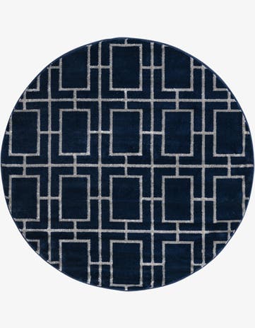 5' 3 x 5' 3 Marilyn Monroe™ Glam Deco Round Rug