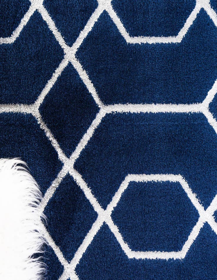 Detail image of 2' 7 x 12'  Marilyn Monroe&trade; Glam Trellis Runner Rug