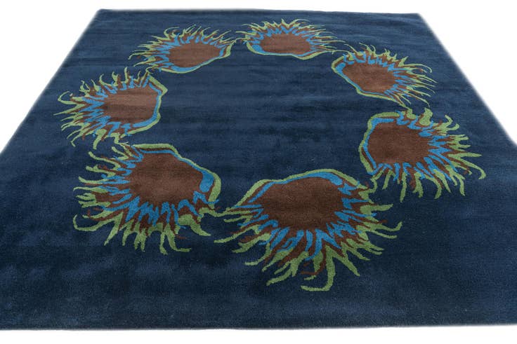 Detail image of 7' 7 x 7' 7 Agra Square Rug