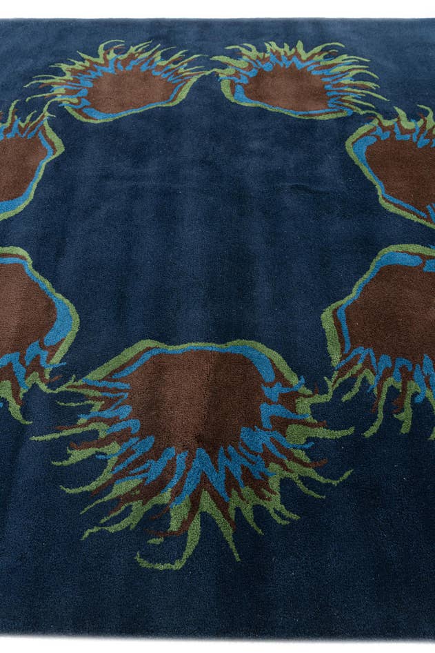 Detail image of 7' 7 x 7' 7 Agra Square Rug