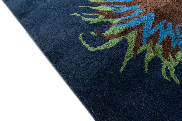 Detail image of 7' 7 x 7' 7 Agra Square Rug