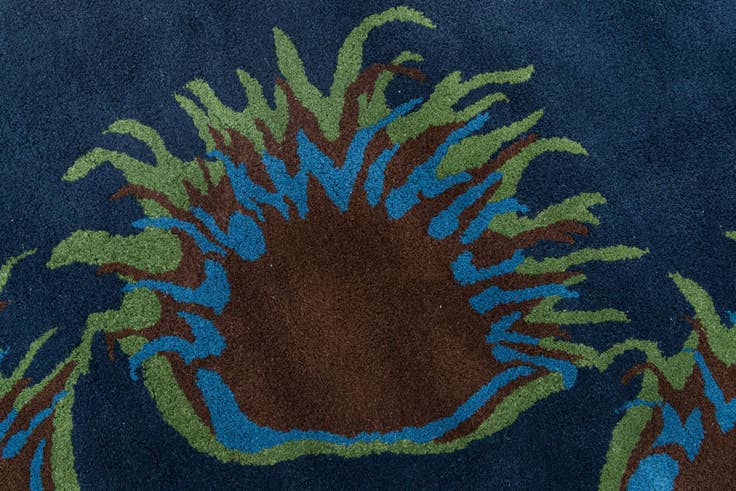 Detail image of 7' 7 x 7' 7 Agra Square Rug