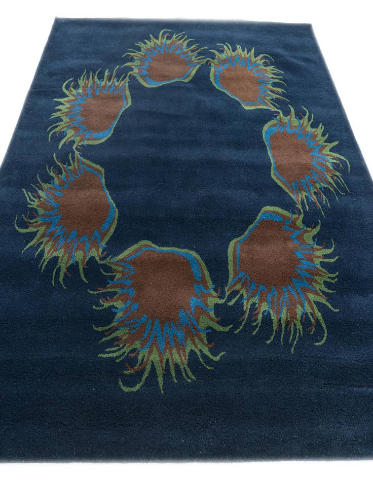 Detail image of 7' 6 x 7' 7 Agra Square Rug