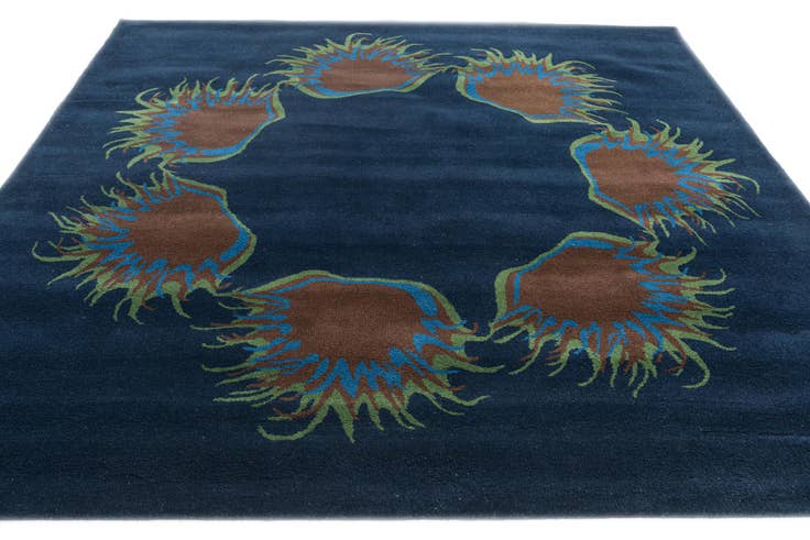 Detail image of 7' 6 x 7' 7 Agra Square Rug