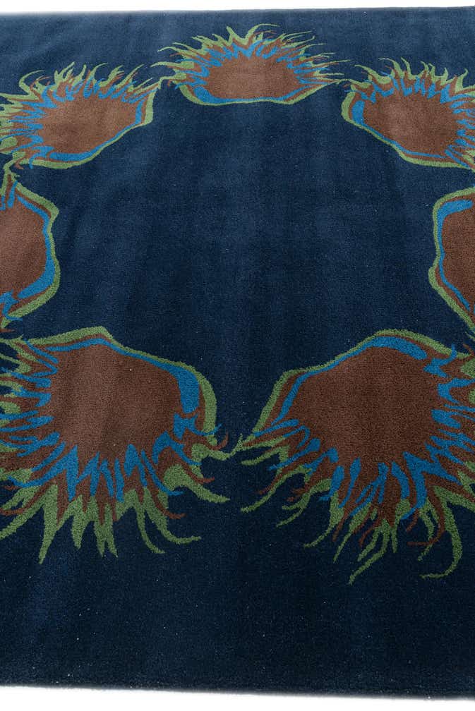 7' 6 x 7' 7 Agra Square Rug