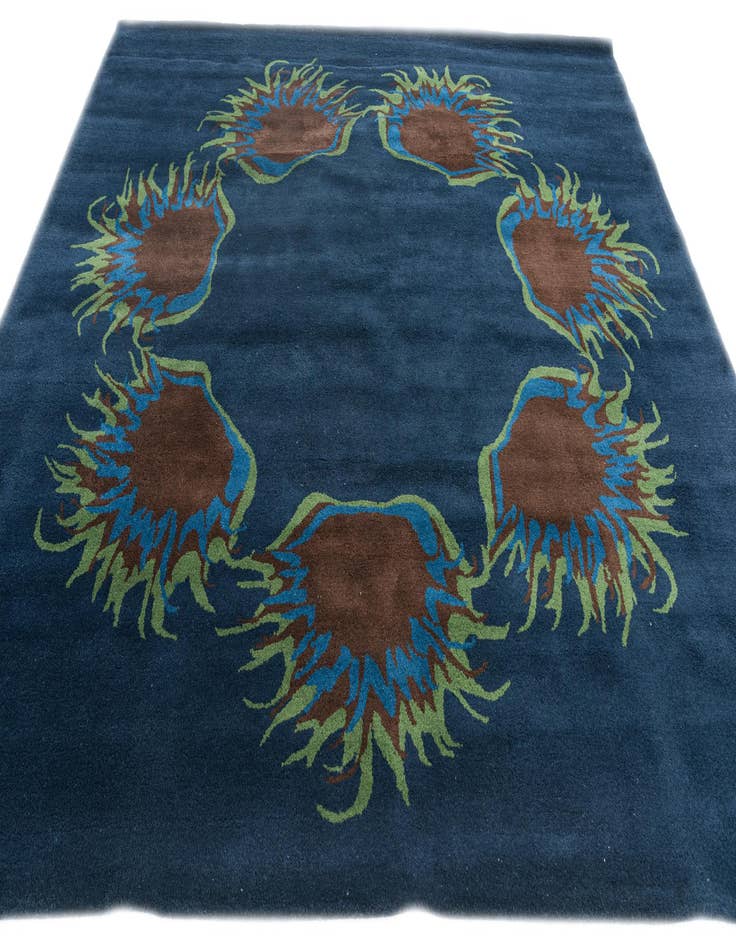 Detail image of 7' 6 x 7' 7 Agra Square Rug