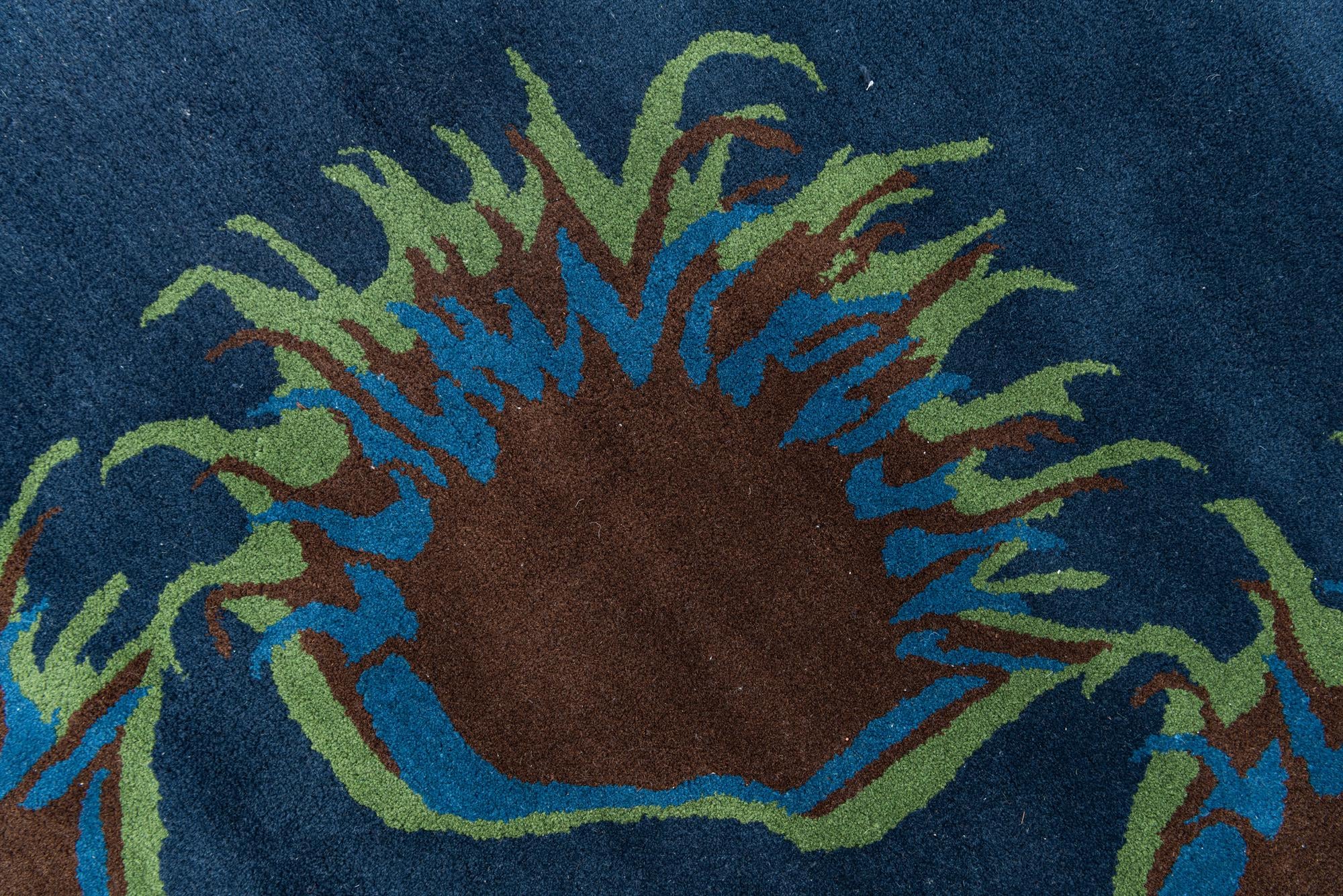 7' 6 x 7' 7 Agra Square Rug