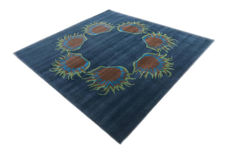 Detail image of 7' 6 x 7' 7 Agra Square Rug