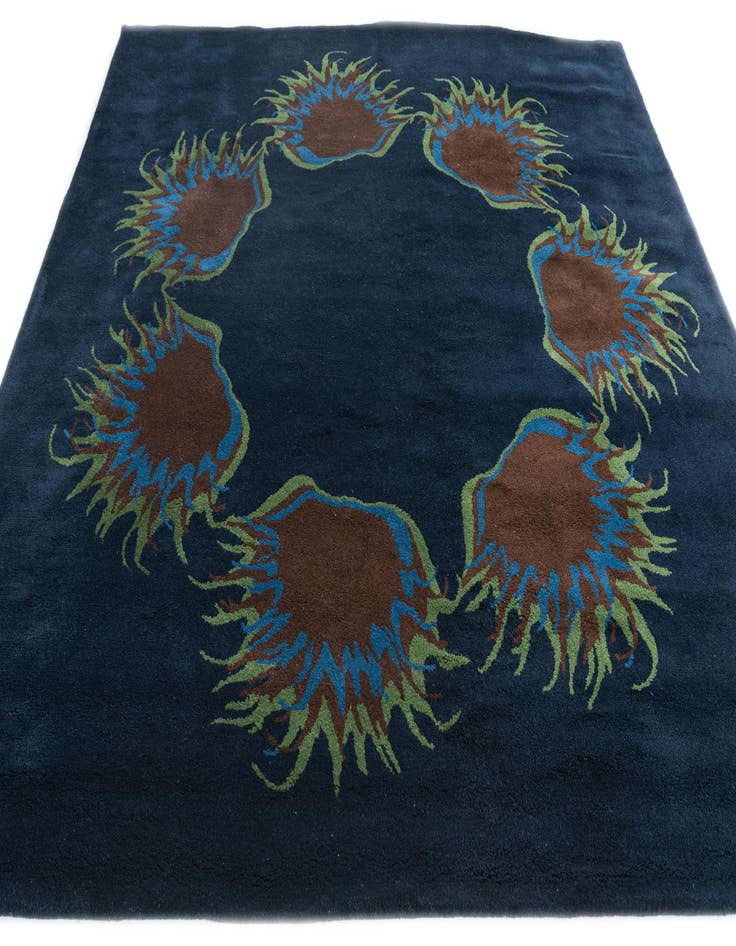 Detail image of 7' 5 x 7' 5 Agra Square Rug