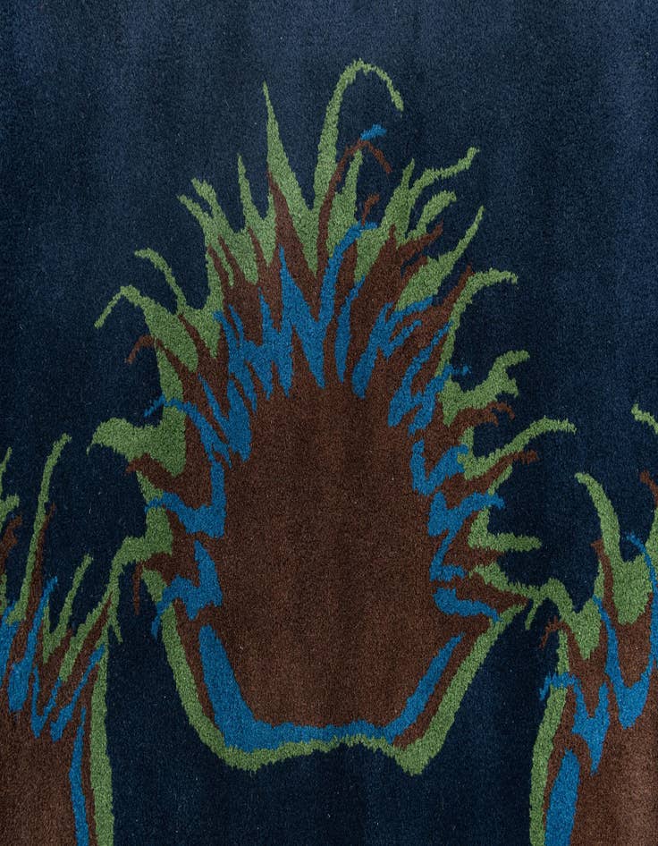 Detail image of 7' 5 x 7' 5 Agra Square Rug