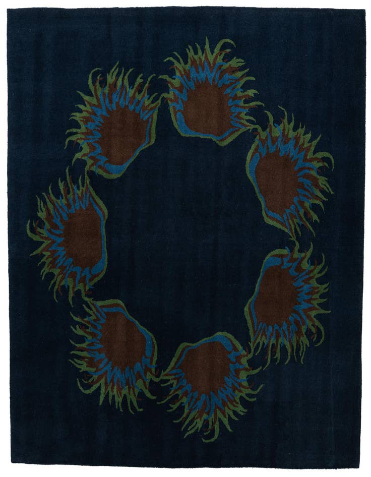 Detail image of 7' 7 x 7' 7 Agra Square Rug