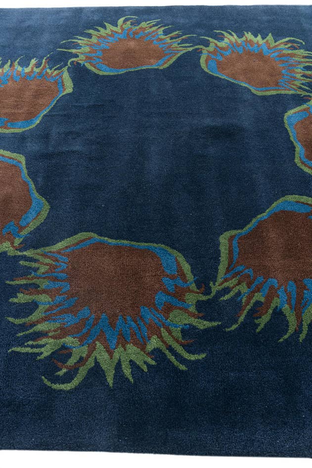 Detail image of 7' 5 x 7' 6 Agra Square Rug