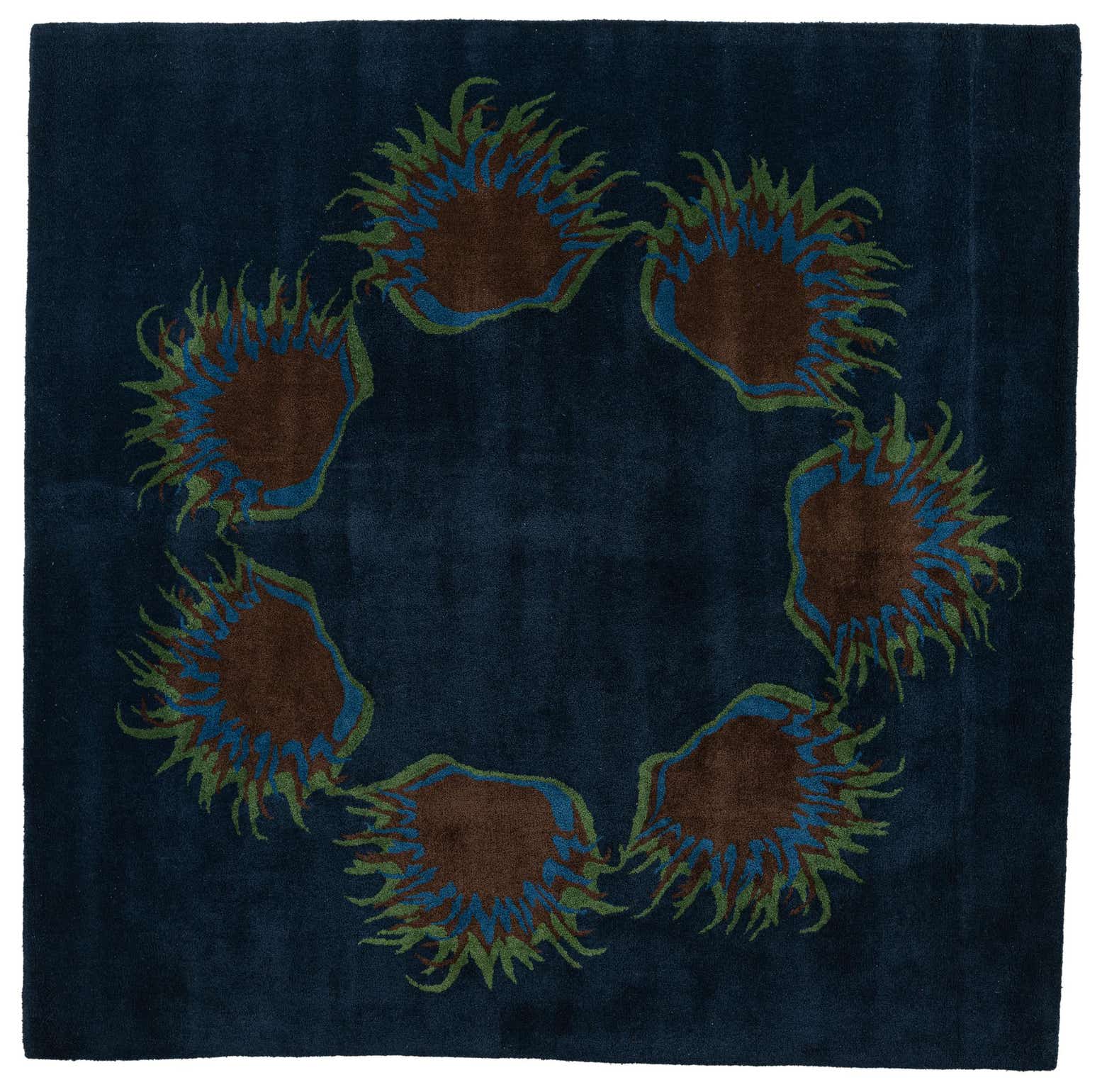 7' 5 x 7' 6 Agra Square Rug